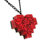 Extra Life Pixel Heart Necklace