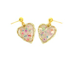 Bubble Heart Earring & Necklace Set